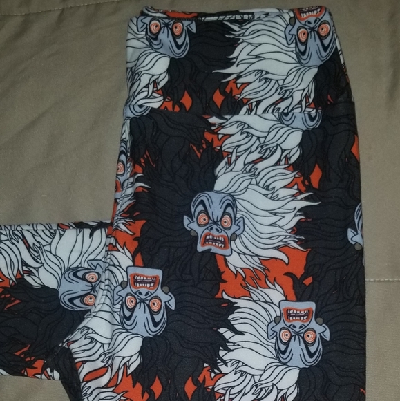 LulaRoe Cruella Deville Leggings - Picture 3 of 3